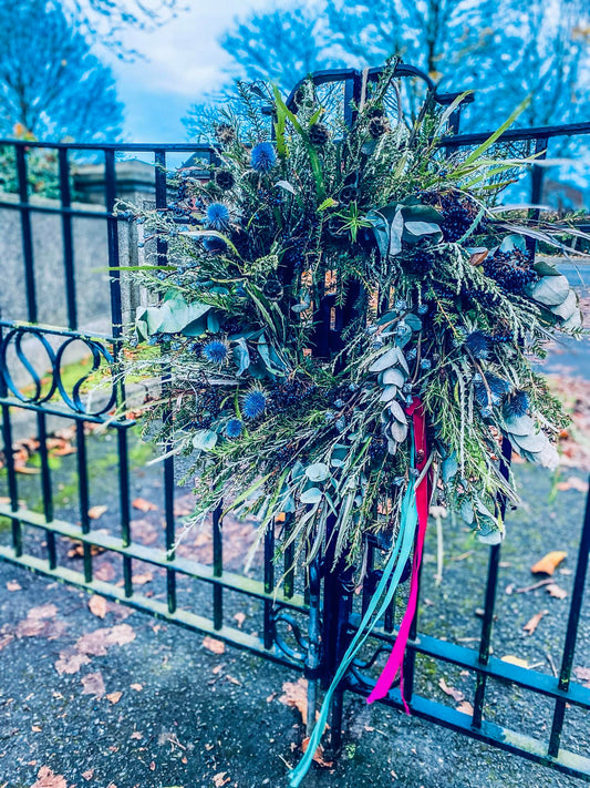 Fresh Door Wreath  70cm